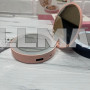 Компактное складное зеркало с LED подсветкой для макияжа 